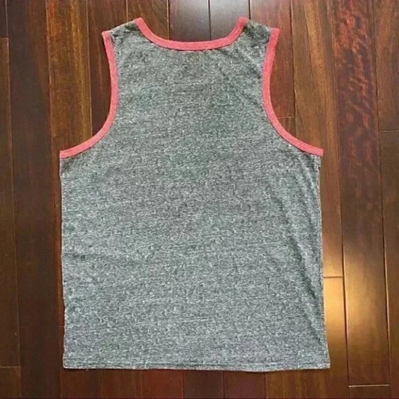 NBA Toronto Raptors Men’s Tank Top Basketball Grey Red White Size Large - Picture 13 of 14